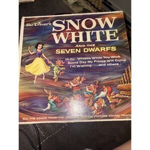 Walt Disney LP, Snow White & The Seven Dwarfs , Disneyland DQ 1201, 1963,